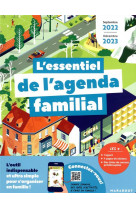 Grand agenda familial  : l-essentiel 16 mois - sept 2022 a dec 2023