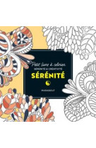 Petit livre a colorier - serenite