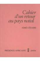 Cahier d-un retour au pays natal