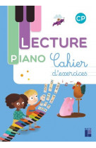 Methode de lecture piano cp - cahier d-exercices