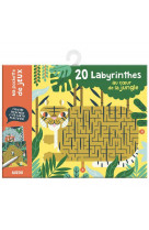 Ma pochette de jeux - 20 labyrinthes au coeur de la jungle