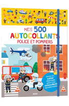 Mes tout premiers autocollants - mes 500 autocollants - police et pompiers