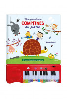 Mon livre piano - mes premières comptines au piano