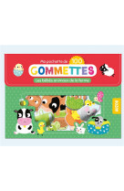 Ma pochette de 100 gommettes - les bebes animaux de la ferme