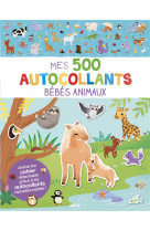 Mes tout premiers autocollants - mes 500 autocollants - bébés animaux