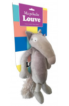 Loup - ma peluche louve nue