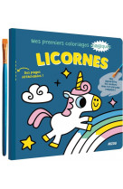 Mes premiers coloriages - mes premiers coloriages magiques - licornes