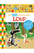 Mes 500 autocollants - loup