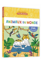 Mes grands coloriages - les animaux du monde