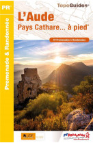 L-aude pays cathare a pied - ref. d011