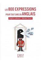 Petit livre de - 800 expressions pour tout dire en anglais