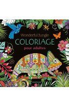 Wonderful jungle - coloriage pour adultes