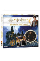 Harry potter mon coffret cartes a gratter et a colorier