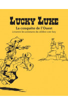 Coffret lucky luke - la conquete de l-ouest a travers les aventures du celebre cow-boy