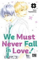 We must never fall in love! t04