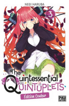 The quintessential quintuplets edition couleur - the quintessential quintuplets t03 edition couleur