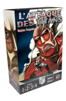 L-attaque des titans - l-integrale - l-attaque des titans coffret t01 a t04 - coffret 4 tomes