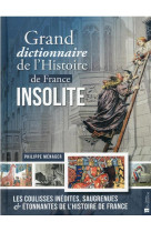 Grand dictionnaire de l-histoire de france insolite - les coulisses inedites, saugrenues & etonnante