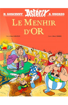 Astérix - album illustré - le menhir d'or (hors collection)