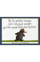 De la petite taupe qui voulait savoir qui lui avait fait sur la tete (version album)