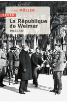 La republique de weimar - 1919-1933