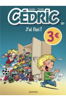 Cedric - tome 20 - j-ai fini ! / edition speciale (ope ete 2022)