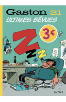 Gaston (edition 2018) - tome 21 - ultimes bevues / edition speciale (ope ete 2022)