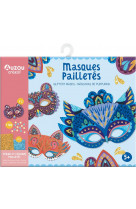 Ma pochette d-artiste - masques pailletes