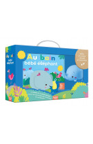 Mon premier livre de bain - au bain bebe elephant !