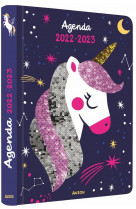 Agenda sequins licorne 2022-2023