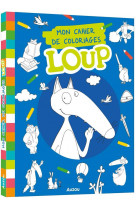 Mes grands coloriages - loup