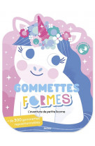 Gommettes formes - l-aventure de petite licorne