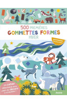 500 premieres gommettes formes - hiver