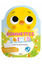 Gommettes formes - l-aventure de petit poussin