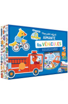 Mon petit coffret aimante - les vehicules