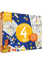 Mon coffret d-artiste - mon coffret d-anniversaire - je fete mes 4 ans !