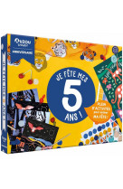 Mon coffret d-artiste - mon coffret d-anniversaire - je fete mes 5 ans !