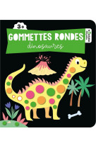 Gommettes rondes dinosaures