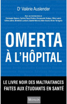 Omerta a l-hopital. le livre noir des maltraitances faites aux etudiants en sante