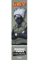 Marque-pages a colorier naruto  edition kakashi