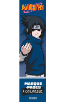 Marque-pages a colorier naruto  edition sasuke