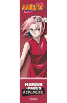 Marque-pages a colorier naruto  edition sakura