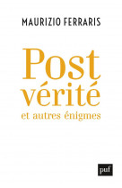 Postverite et autres enigmes