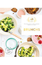 Brunchs - 30 recettes sucrees salees a partager, elaborees avec amour