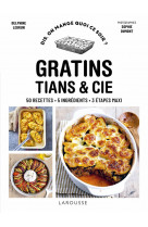 Gratins, tians et cie