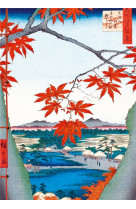 Carnet hazan l'automne dans l'estampe japonaise 16 x 23 cm (papeterie)