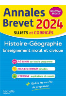 Annales brevet 2024 - histoire-géo-emc