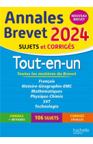 Annales brevet 2024 tout-en-un