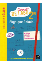 Physique chimie  -  2de  -  carnet de labo (edition 2019)