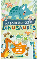 Ma boite a stickers - dinosaures - avec plus de 1000 stikers !